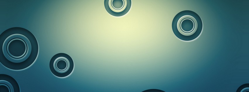 Blue Circles {Colorful & Abstract Facebook Timeline Cover Picture, Colorful & Abstract Facebook Timeline image free, Colorful & Abstract Facebook Timeline Banner}