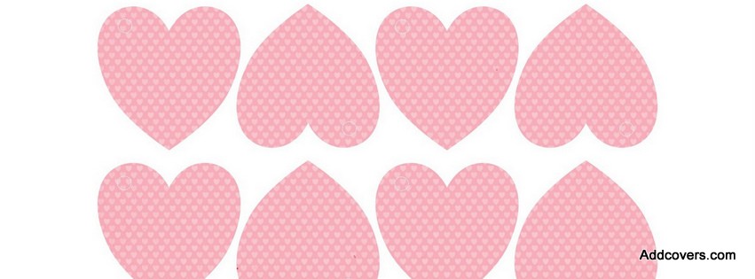 Pink Hearts {Love Facebook Timeline Cover Picture, Love Facebook Timeline image free, Love Facebook Timeline Banner}