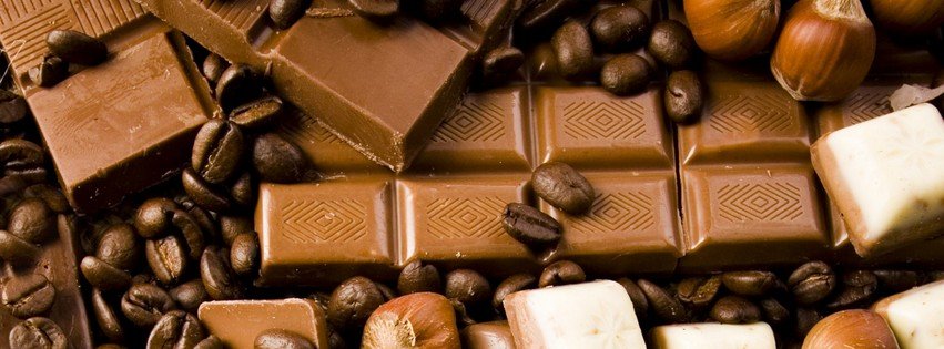 Chocolate and Coffee Beans {Food & Candy Facebook Timeline Cover Picture, Food & Candy Facebook Timeline image free, Food & Candy Facebook Timeline Banner}
