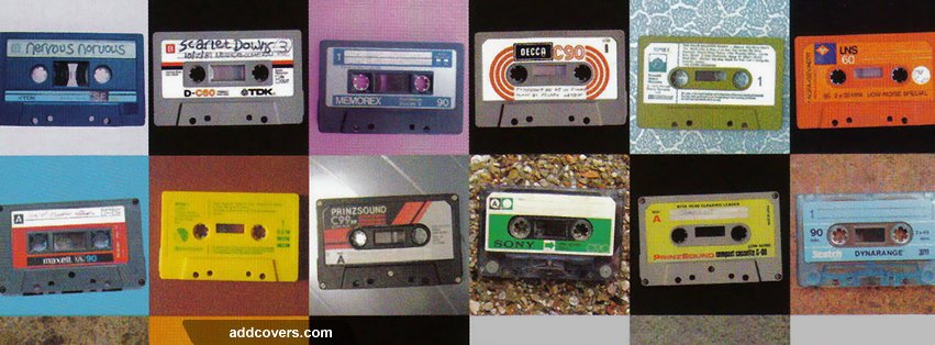 Classic Tape Collage Facebook Covers