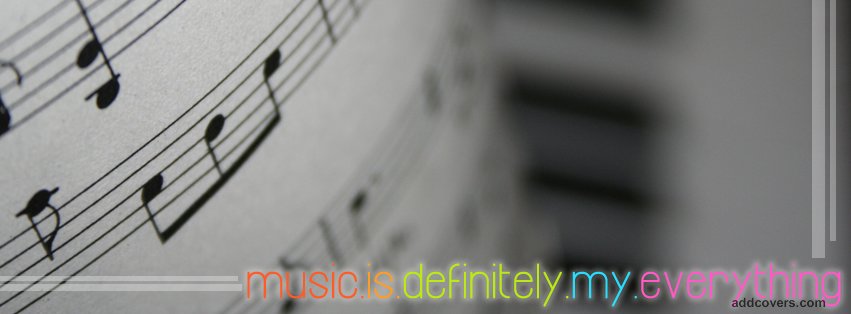 Music is my Everything Facebook Covers