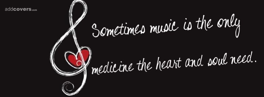 Music is Medicine Facebook Covers