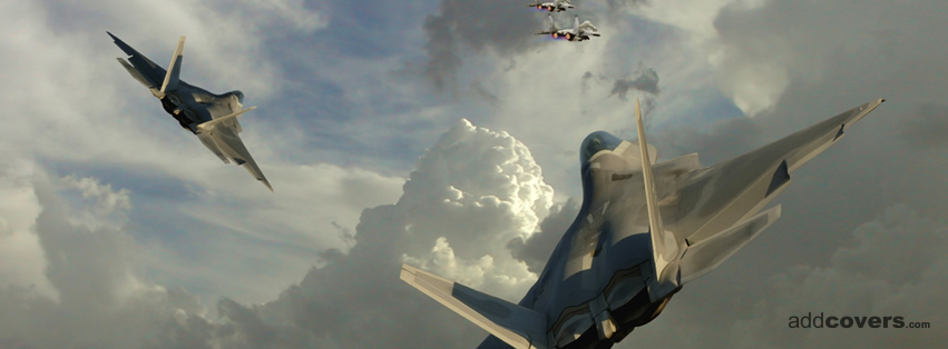 Jets Dogfight Facebook Covers