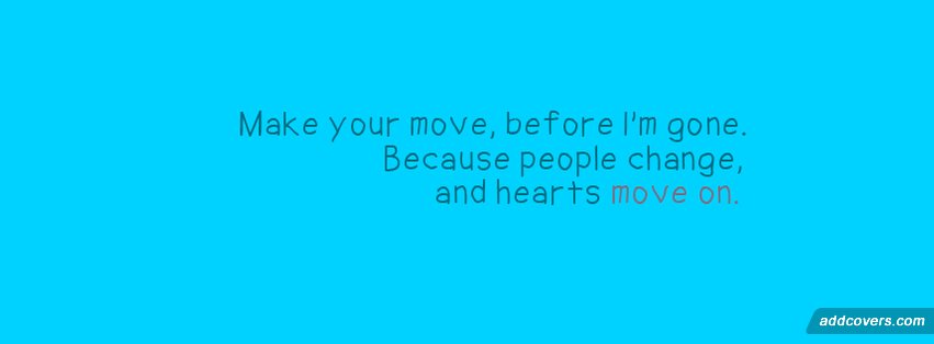 Hearts move on Facebook Covers