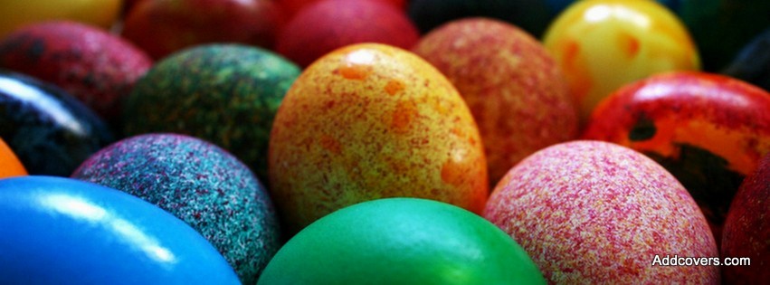 Colorful Easter Eggs {Holidays Facebook Timeline Cover Picture, Holidays Facebook Timeline image free, Holidays Facebook Timeline Banner}