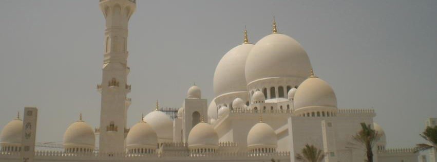 Sheikh Zayed Mosque in Abu Dhabi {Cities & Landmarks Facebook Timeline Cover Picture, Cities & Landmarks Facebook Timeline image free, Cities & Landmarks Facebook Timeline Banner}