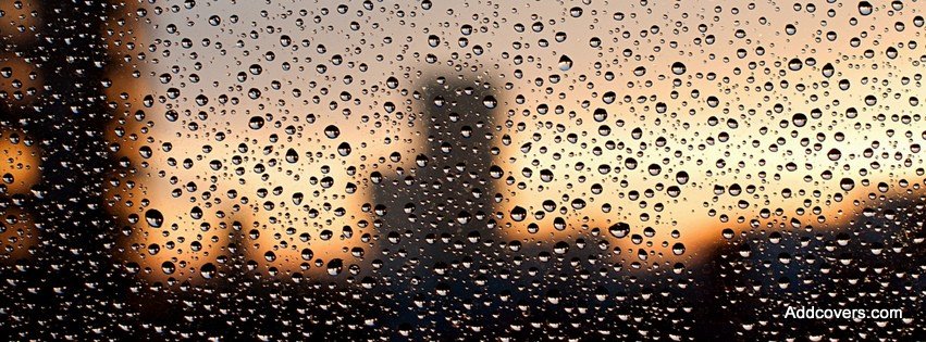 Water Drops on the Window {Other Facebook Timeline Cover Picture, Other Facebook Timeline image free, Other Facebook Timeline Banner}