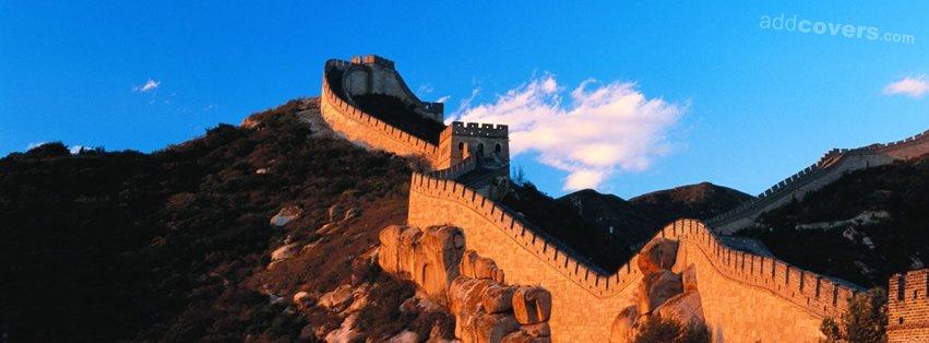 Great Wall of China {Cities & Landmarks Facebook Timeline Cover Picture, Cities & Landmarks Facebook Timeline image free, Cities & Landmarks Facebook Timeline Banner}