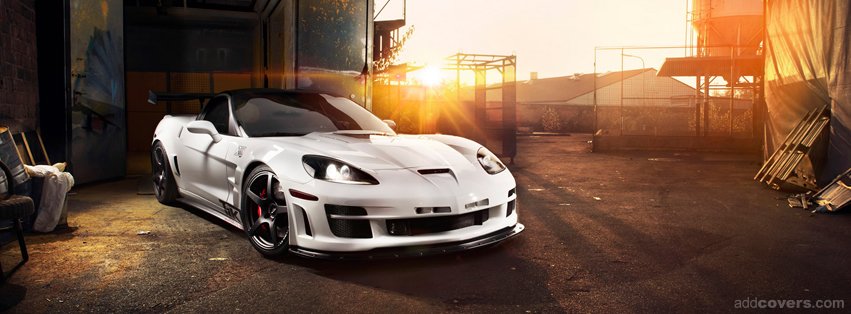 Chevrolet Corvette c6 zr1 tripple x Facebook Covers