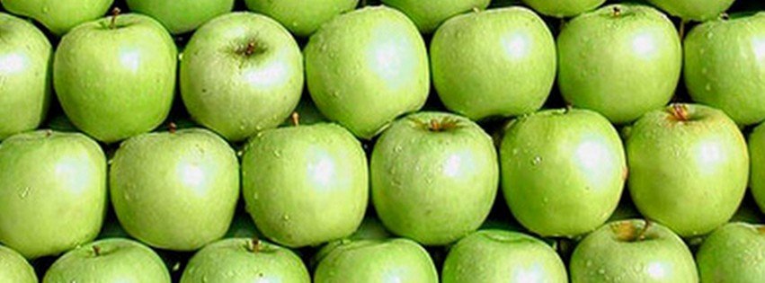 Fresh Green Apples {Food & Candy Facebook Timeline Cover Picture, Food & Candy Facebook Timeline image free, Food & Candy Facebook Timeline Banner}