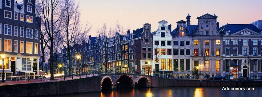The Golden Bend in the Herengracht {Cities & Landmarks Facebook Timeline Cover Picture, Cities & Landmarks Facebook Timeline image free, Cities & Landmarks Facebook Timeline Banner}