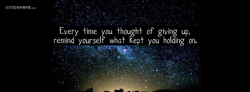 What kept you holding on? {Advice Quotes Facebook Timeline Cover Picture, Advice Quotes Facebook Timeline image free, Advice Quotes Facebook Timeline Banner}