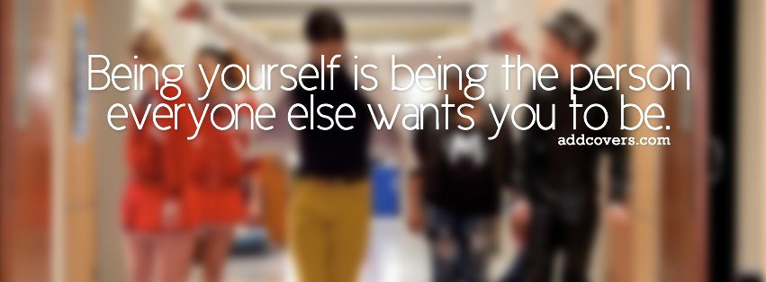 Be yourself {Advice Quotes Facebook Timeline Cover Picture, Advice Quotes Facebook Timeline image free, Advice Quotes Facebook Timeline Banner}