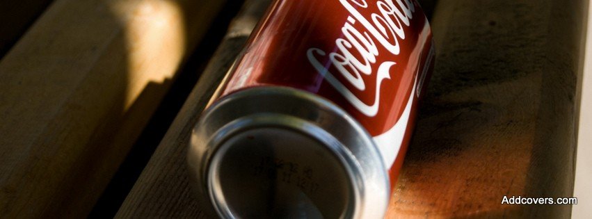 Coca-Cola Can {Food & Candy Facebook Timeline Cover Picture, Food & Candy Facebook Timeline image free, Food & Candy Facebook Timeline Banner}