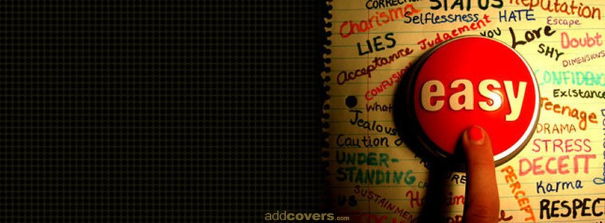 Easy Button Facebook Covers