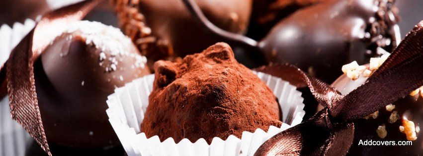 Chocolate Truffle Candies {Food & Candy Facebook Timeline Cover Picture, Food & Candy Facebook Timeline image free, Food & Candy Facebook Timeline Banner}