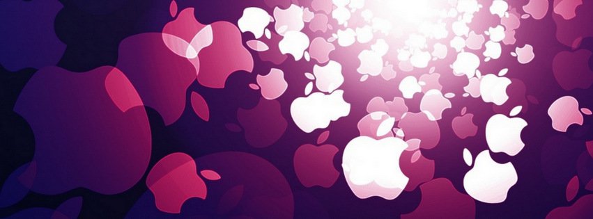 Purple Apple Abstract {Colorful & Abstract Facebook Timeline Cover Picture, Colorful & Abstract Facebook Timeline image free, Colorful & Abstract Facebook Timeline Banner}