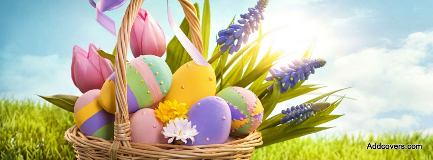 Easter Basket {Holidays Facebook Timeline Cover Picture, Holidays Facebook Timeline image free, Holidays Facebook Timeline Banner}