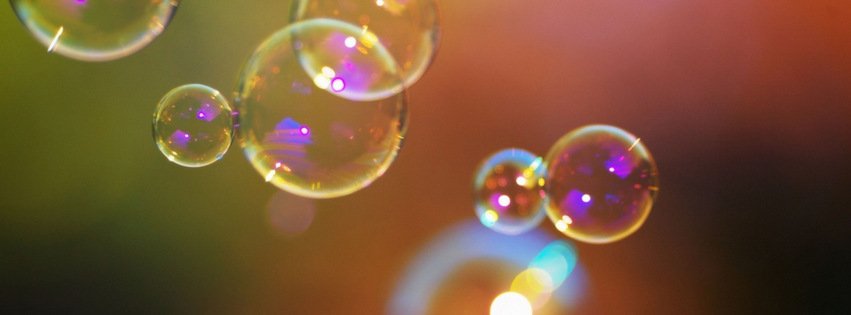 Soap Bubbles {Colorful & Abstract Facebook Timeline Cover Picture, Colorful & Abstract Facebook Timeline image free, Colorful & Abstract Facebook Timeline Banner}