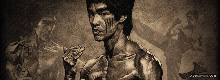 Bruce Lee Facebook Covers