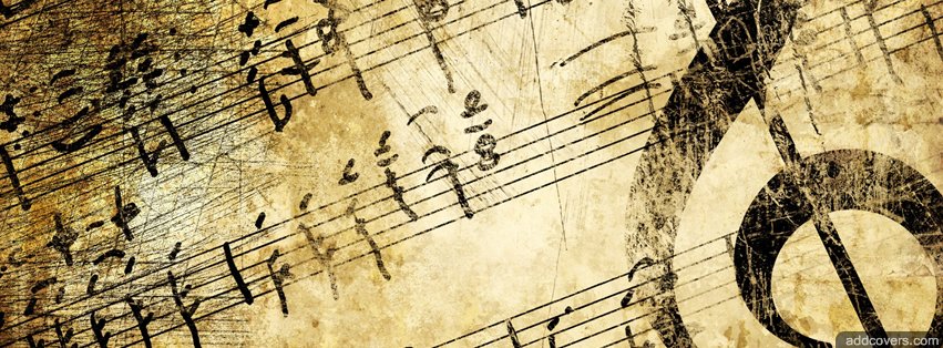 Old Music Score {Music Facebook Timeline Cover Picture, Music Facebook Timeline image free, Music Facebook Timeline Banner}