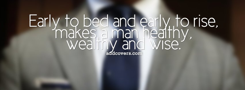 Healthy Wealthy and Wise {Life Quotes Facebook Timeline Cover Picture, Life Quotes Facebook Timeline image free, Life Quotes Facebook Timeline Banner}