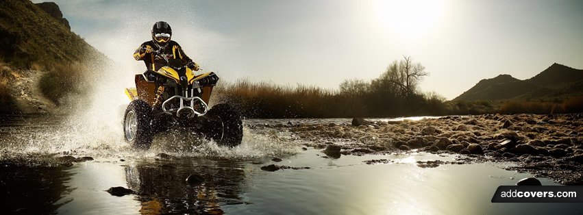 ATV Racing Facebook Covers