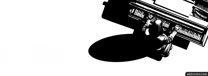 Playing Piano Facebook Covers