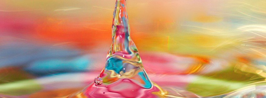 Abstract Water Splash {Colorful & Abstract Facebook Timeline Cover Picture, Colorful & Abstract Facebook Timeline image free, Colorful & Abstract Facebook Timeline Banner}