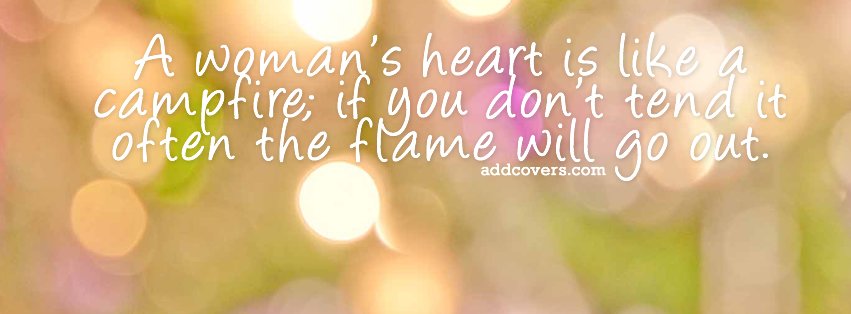Womans Heart {Advice Quotes Facebook Timeline Cover Picture, Advice Quotes Facebook Timeline image free, Advice Quotes Facebook Timeline Banner}