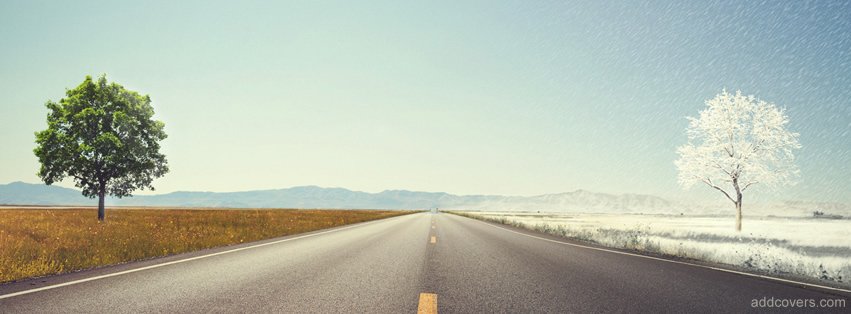 Winter And Summer Facebook Covers For Timeline