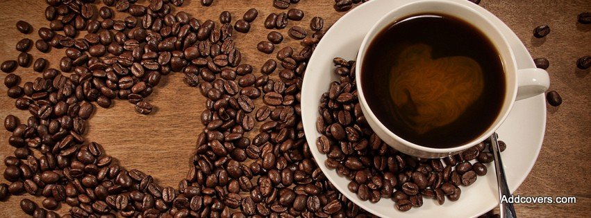 I Heart Coffee {Food & Candy Facebook Timeline Cover Picture, Food & Candy Facebook Timeline image free, Food & Candy Facebook Timeline Banner}