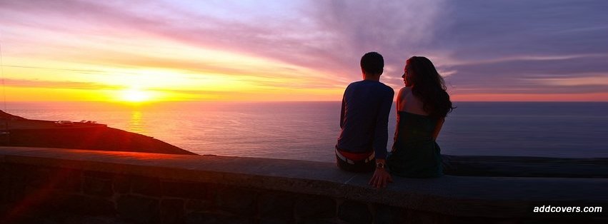 Couple Sunset Facebook Covers