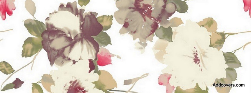 Floral Fabric {Flowers Facebook Timeline Cover Picture, Flowers Facebook Timeline image free, Flowers Facebook Timeline Banner}