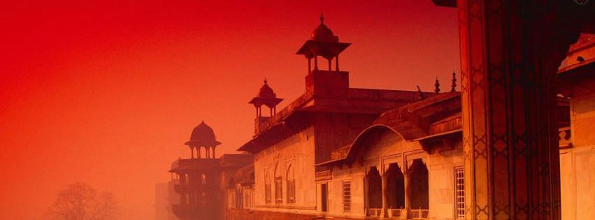 Agra Fort, India {Cities & Landmarks Facebook Timeline Cover Picture, Cities & Landmarks Facebook Timeline image free, Cities & Landmarks Facebook Timeline Banner}