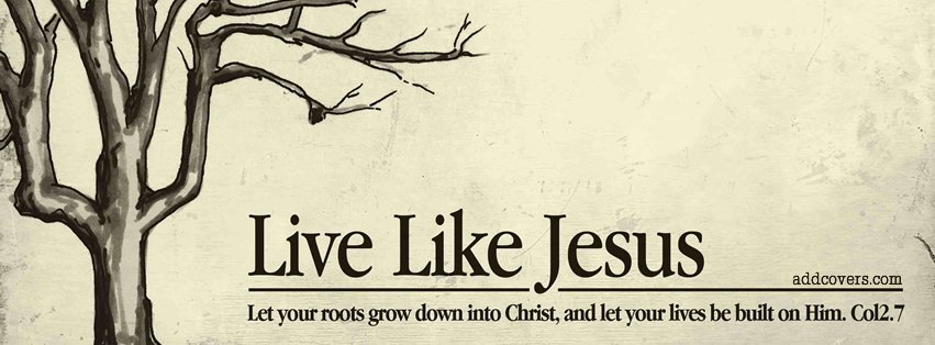 Live Like Jesus {Christian Facebook Timeline Cover Picture, Christian Facebook Timeline image free, Christian Facebook Timeline Banner}
