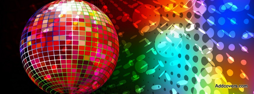 Disco Ball {Colorful & Abstract Facebook Timeline Cover Picture, Colorful & Abstract Facebook Timeline image free, Colorful & Abstract Facebook Timeline Banner}