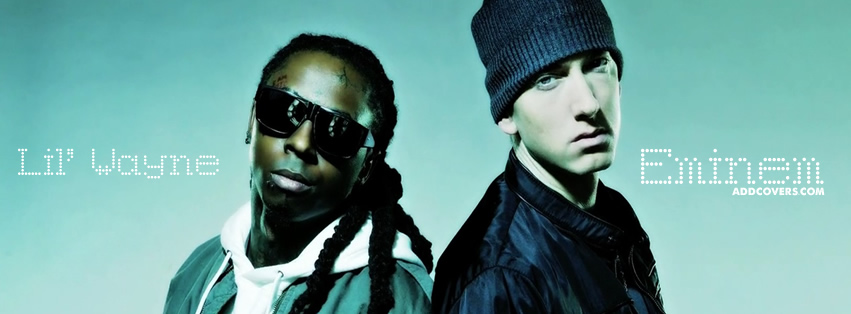 Lil' Wayne and Eminem Facebook Covers