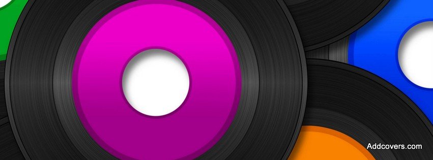 Vinyl Records {Colorful & Abstract Facebook Timeline Cover Picture, Colorful & Abstract Facebook Timeline image free, Colorful & Abstract Facebook Timeline Banner}