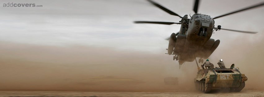 Helicopter Tank {Military Facebook Timeline Cover Picture, Military Facebook Timeline image free, Military Facebook Timeline Banner}