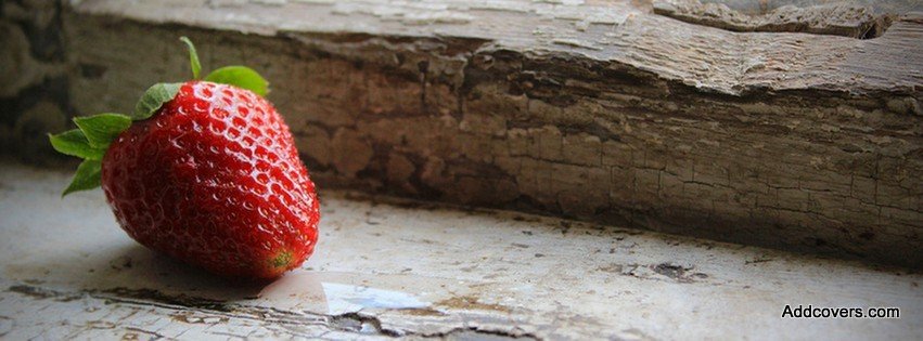 Strawberry {Food & Candy Facebook Timeline Cover Picture, Food & Candy Facebook Timeline image free, Food & Candy Facebook Timeline Banner}