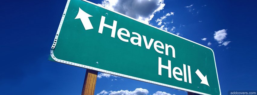 Heaven Hell {Religious Facebook Timeline Cover Picture, Religious Facebook Timeline image free, Religious Facebook Timeline Banner}