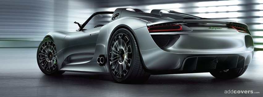 Porsche 918 Spyder Facebook Covers