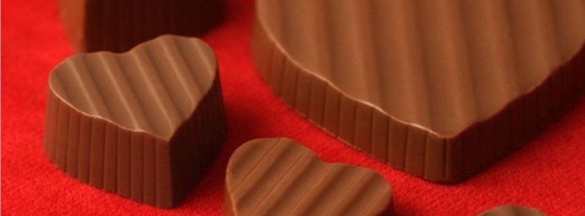 Heart Shaped Chocolate Candy {Food & Candy Facebook Timeline Cover Picture, Food & Candy Facebook Timeline image free, Food & Candy Facebook Timeline Banner}