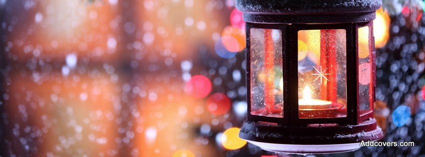 Christmas Candle {Holidays Facebook Timeline Cover Picture, Holidays Facebook Timeline image free, Holidays Facebook Timeline Banner}