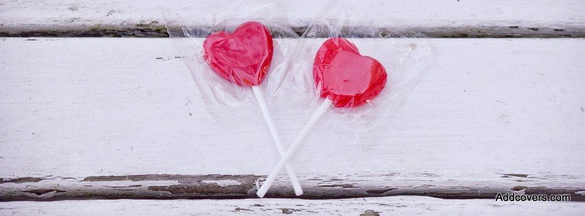 Heart Shaped Lollipops {Food & Candy Facebook Timeline Cover Picture, Food & Candy Facebook Timeline image free, Food & Candy Facebook Timeline Banner}