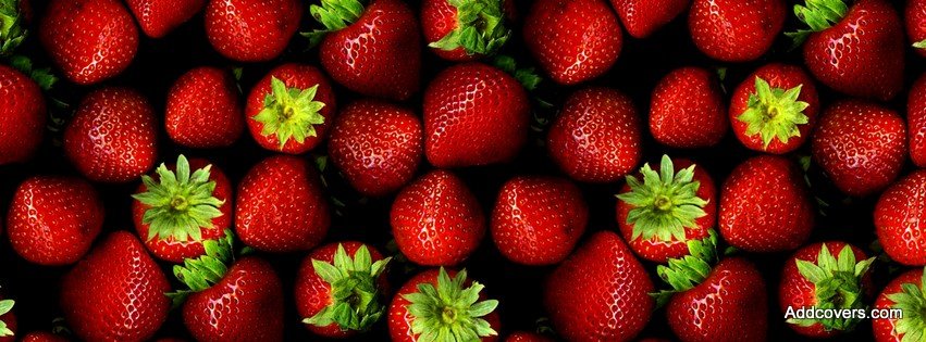 Strawberries {Food & Candy Facebook Timeline Cover Picture, Food & Candy Facebook Timeline image free, Food & Candy Facebook Timeline Banner}