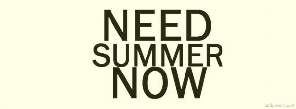 Need summer now