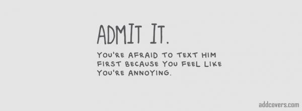 Admit it