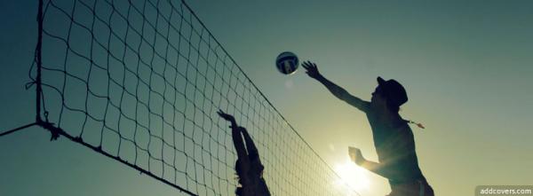 Playing Volleyball